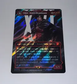 Magic MtG: *SURGE FOIL* Clive, Ifrit's Dominant (Final Fantasy / FIN), NM - Image 1