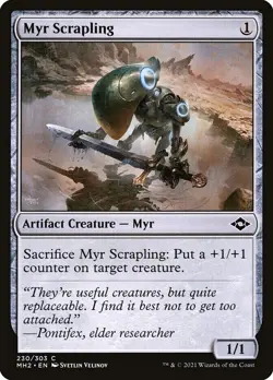 MYR SCRAPLING X 4 N/M MODERN HORIZONS 2 MAGIC THE GATHERING - Image 1