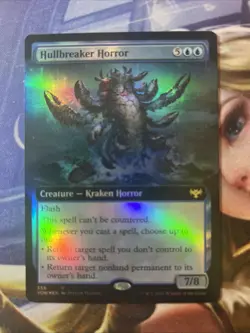 MTG / Hullbreaker Horror / Borderless Foil / Nm & Never Played - Image 1