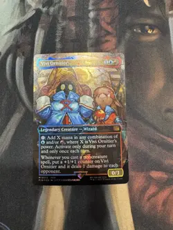 MTG Vivi Ornitier (Borderless) (Chocobo Track Foil) Final Fantasy Foil - Image 1