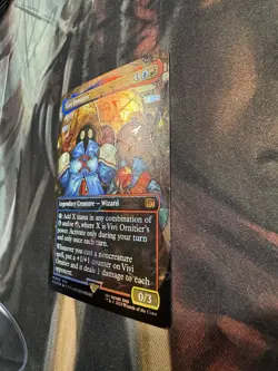 MTG Vivi Ornitier (Borderless) (Chocobo Track Foil) Final Fantasy Foil - Image 2