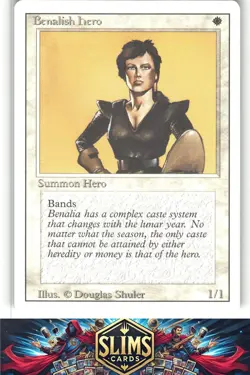 Benalish Hero - Unlimited Edition - MTG - Common - # - NM - Image 1