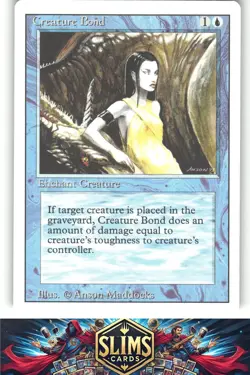 Creature Bond - Unlimited Edition - MTG - Common - # - NM - Image 1