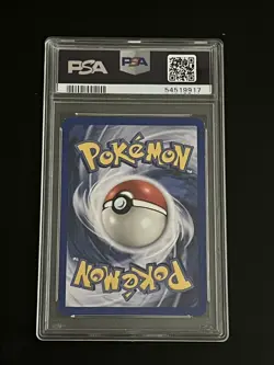 Pokemon Base set Shadowless Poliwhirl PSA 8 Fresh Cert - Image 2