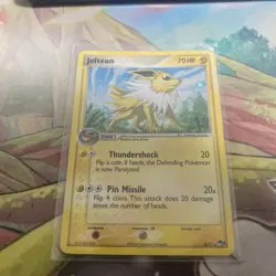 Jolteon 3/17 Pokemon POP Series Promos 3 Holo Foil Rare Card HP - Image 1