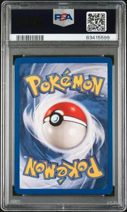 POKEMON DARK SLOWBRO 2000 ROCKET 1ST EDITION #12 NON-HOLO PSA 8 - Image 2