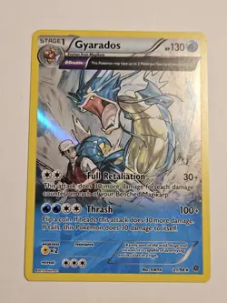 Pokemon Gyarados 21/98 XY Ancient Origins Holo Rare Θ Double HP130 English Card - Image 1
