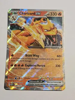 Pokemon TCG Charizard ex 006/165 Sv: Scarlet & Violet 151 Double Rare Holo 🔥 - Image 1