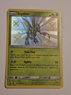 Scyther SV1/SV94 Hidden Fates: Shiny Vault NM Pokemon Card TCG - Image 1