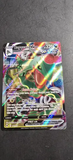 The Pokemon Company Rayquaza VMAX 101/159 Crown Zenith Ultra Rare Holo 320 HP - Image 1
