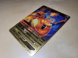 Fan Art - Interlaced Flames Charizard V Level 92 HP522 Gold Foil Pokemon Card - Image 2