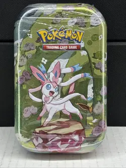 Prismatic Evolutions Mini Tin - Sylveon Art - Sealed Brand NEW - Pokemon TCG 🔥 - Image 1