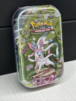 Prismatic Evolutions Mini Tin - Sylveon Art - Sealed Brand NEW - Pokemon TCG 🔥 - Image 3
