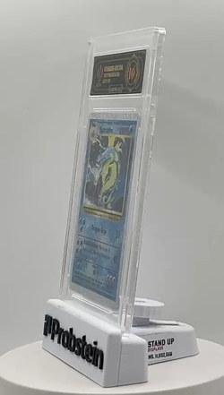 2002 Pokemon Legendary Collection #12 Gyarados Reverse Foil APH 10 BLACK LABEL - Image 2