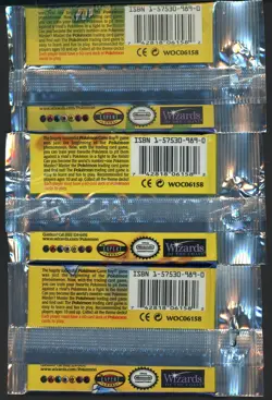 Venusaur Blastoise Charizard Art Set Pokemon TCG Base Set Booster Pack Lot 3 - Image 2