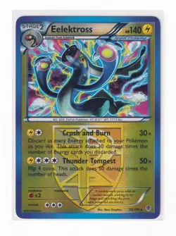Eelektross 33/101 - Plasma Blast - MP Reverse Holo - Pokemon TCG - Image 1