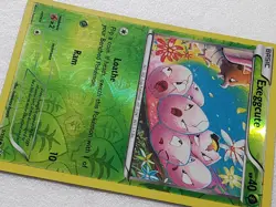 REVERSE HOLO Exeggcute 1/108 LP - XY Roaring Skies Pokemon Card Tomokazu Komiya - Image 2