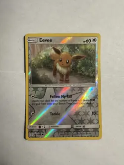 Eevee 167/236 Sm-Cosmic Eclipse Reverse Holo NM/ Mint Pokemon - Image 1