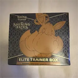 Pokemon TCG Shining Fates Elite Trainer Box English 2021 Eevee Booster - Image 1