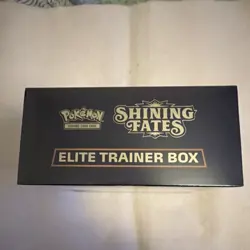 Pokemon TCG Shining Fates Elite Trainer Box English 2021 Eevee Booster - Image 2