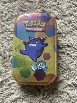 Pokemon TCG - Scarlet & Violet 151 Mini Tin Gengar & Poliwag - IN HAND SEALED - Image 1