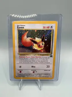 1999 Pokemon Wizards Black Star Promos Eevee #11 | NM - Image 1