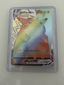 Pokemon TCG Rainbow Hollow Vmax Pikachu 188/185 - Image 3