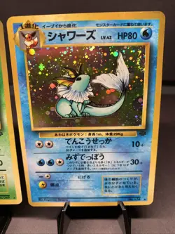 Pokemon TCG Japanese Jungle Holo Rare Set -- WOTC Era Lot VTG Swirls - Image 3
