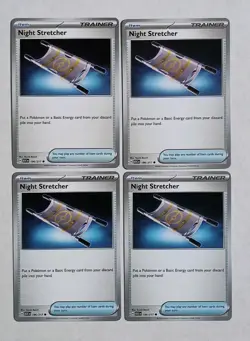 4x Night Stretcher 061/064 - SV: Shrouded Fable - Pokemon TCG Playset - Image 1