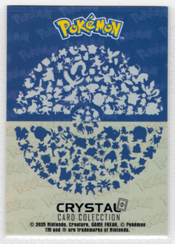 Lapras #131 - Cracked Ice Holo - Crystal Dark Black 2025 - Shadow Pokemon Card - Image 2