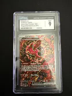🔥 CGC 9 Oricorio EX 024 Black Star Promo EN Pokemon Phantasmal Flames - Image 1