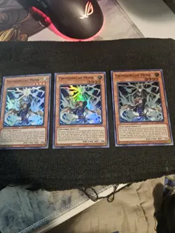 X3 Thunderclap Monk (SAST-EN026) - Super Rare - 1st Edition - Image 1