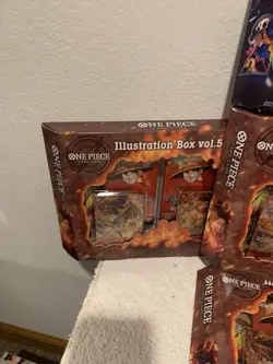 BANDAI ONE PIECE VOLUME 5 & 6 ILLUSTRATION BOX LOT (5) OP-13 - Image 4