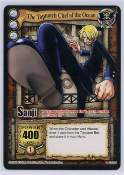 Sanji The Topnotch Chef Of The Ocean 2005 Vintage One Piece Quest Begins NM Read - Image 1