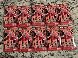 One Piece Card Game EB-03 Heroines Sleeved Booster Pack Lot of 10 Sealed - Image 1