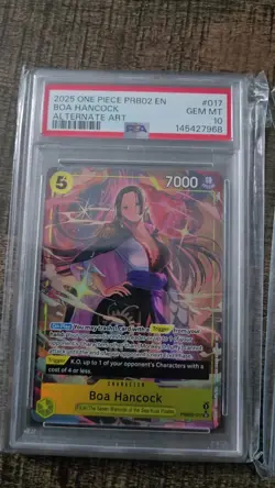 2025 ONE PIECE PRB02-PREMIUM BOOSTER ALTERNATE ART #017 BOA HANCOCK - Image 2