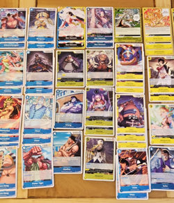 75x One Piece TCG OP14 BOA HANCOCK Blue/Yellow Deck - 4 Boa's Included NM Holo - - Image 3