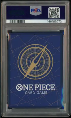2024 One Piece EN Convention Exclusive Foil #043 Monkey D. Luffy PSA 10 GEM MINT - Image 3
