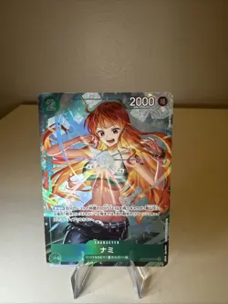 Nami UC OP10-033 Saikyo Jump Promo Parallel Foil Japanese ONE PIECE Card 2025 - Image 1