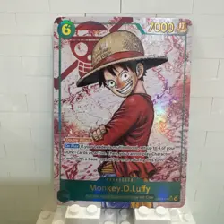 Monkey D. Luffy OP13-118 SEC Alt Art One Piece Carrying On His Will English Foil - Image 1