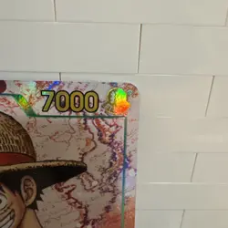 Monkey D. Luffy OP13-118 SEC Alt Art One Piece Carrying On His Will English Foil - Image 3