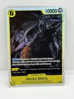 One Piece TCG Gecko Moria English OP14-104 SR Azure Sea's Seven OP14 - Image 1