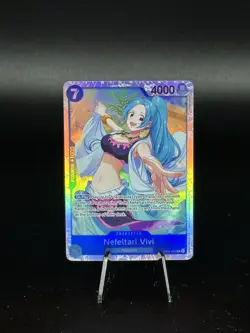 One Piece TCG Nefeltari Vivi EB04-025 The Azure Sea's Seven English - Image 1