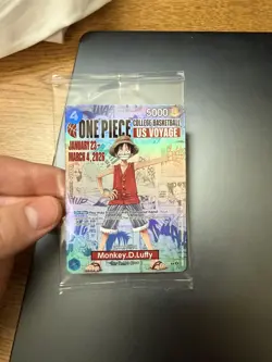 Monkey.D.Luffy (055) (College Basketball US Voyage) P-055 One Piece Promotion... - Image 1