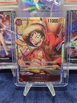 One Piece TCG Monkey.D.Luffy ST10-006 Super Rare Ultra Deck: The Three Captains - Image 1