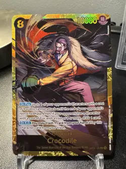 Crocodile OP14-120 (SEC) THE AZURE SEA'S SEVEN English OP-14 Foil - Image 1