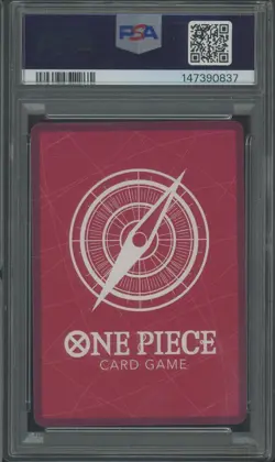 2025 One Piece OP13 JP #001 Monkey D. Luffy Alternate Art PSA 10 GEM MINT - Image 2