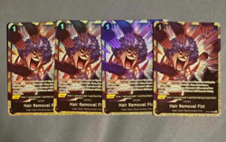 OP12-098 4x Hair Removal Fist Premium Collection Best Selection Vol5 One Piece - Image 1