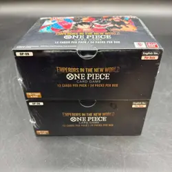Lot of (2) One Piece OP-09 EN Asia Emperors in the New World Booster Box Sealed - Image 5