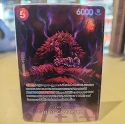 One Piece TCG Eustass "Captain" Kid OP05-074 Alt Art SP English Near Mint - Image 1